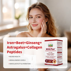 IRON Plus+ | High-Absorption Iron for Energy & Blood Health | Tatamoon