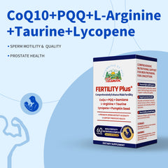 FERTILITY Plus+ | Complete Male Fertility & Reproductive Support | Tatamoon